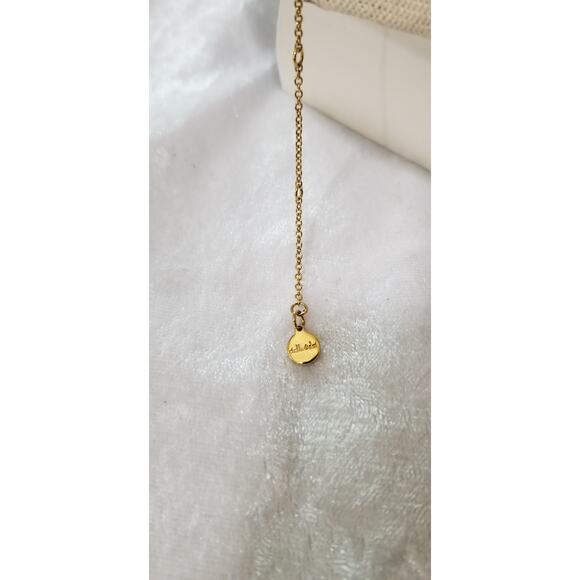 Stella&Dot reversable pendant necklace 17" w/3 1/2" 1.1559 - Picture 8 of 9